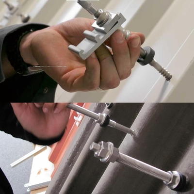 Крыша Монтаж из нержавеющей стали Солнечные наземные винты L Foot Hanger Bolt Kit для различных размеров