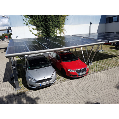Нагрузка ветра 60M/s Сопротивляющаяся солнечной панели Carport Солнечная установка Система с анодированной отделкой