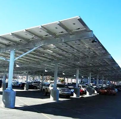 Полностью смонтированный солнечный карпорт Стальный карпорт для дома