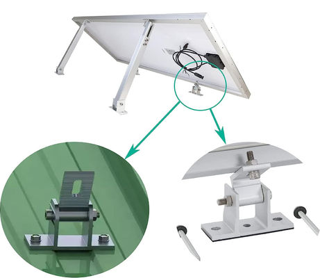 Классная длина анодированной солнечной панели для установки на плоской крыше и стене