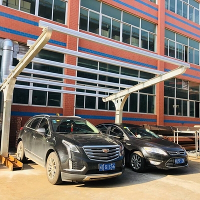 Солнечная электростанция Carport Anodized Q235 Солнечная стальная система Carport для рынка