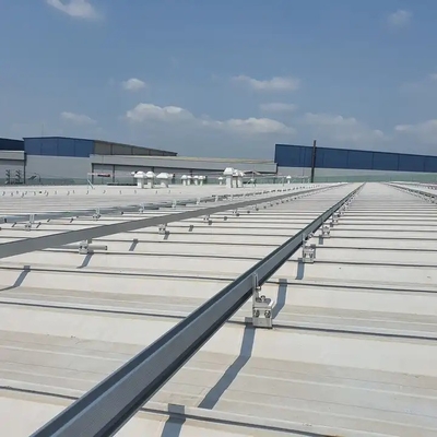 Прочная и прочная структура PV-системы с быстрой установкой солнечных панелей на крыше