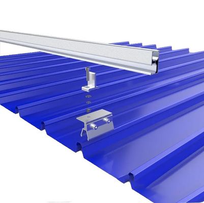 1.4KN/m2 Снежная нагрузка анодированная солнечная мини рельса для солнечной системы установки на крыше рельсы