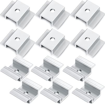 Снежная нагрузка 1,4 КН/м2 Солнечная зажимка для солнечной энергетической системы при установке солнечных панелей