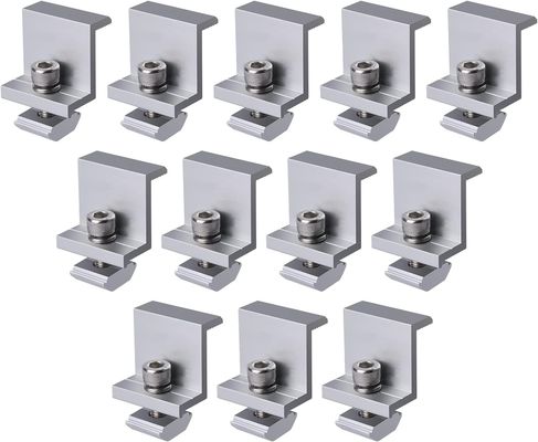 Снежная нагрузка 1,4 КН/м2 Солнечная зажимка для солнечной энергетической системы при установке солнечных панелей