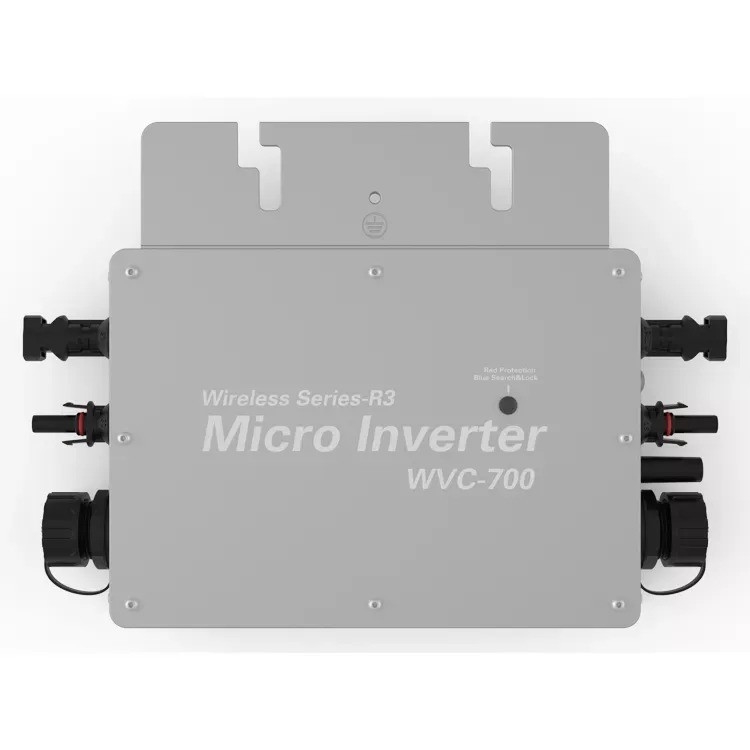 Микроинверторная солнечная система с выходным током 26,6A/8,7A и WIFI/RS485
